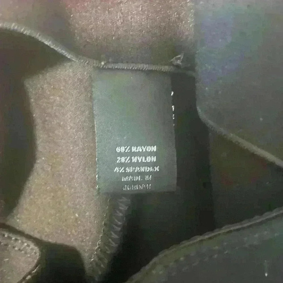 Slimfactor by investments black flare stretch pants size large - Picture 4 of 4